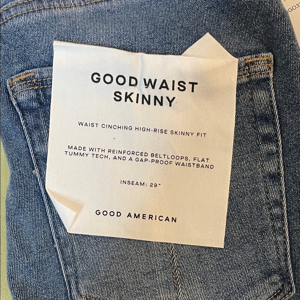 Good American Women Jeans Skinny Blue - Picture 2 of 6